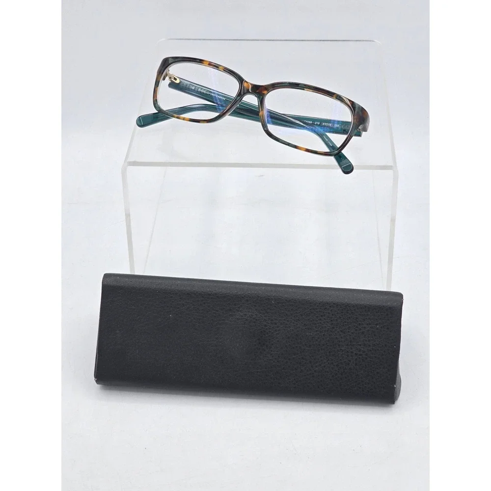Steve Madden DAFNA Eyeglasses Women 53-15-135 Tortoise Teal Rectangular - VG